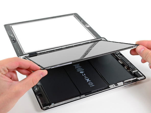 Замена сенсорного стекла ipad 2