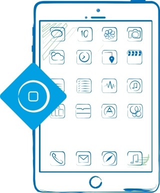 Замена кнопки Home (домой) iPad Air - 358